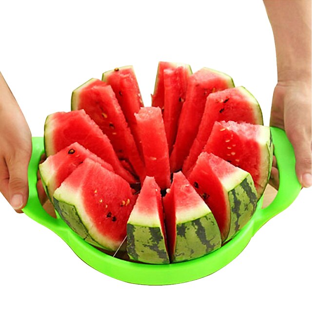  Teak Bucătărie Gadget creativ Cutter pe & Slicer pentru Fructe 1 buc