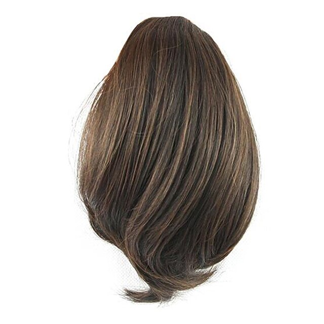  Cordon Queue-de-cheval Cheveux Synthétiques Pièce de cheveux Extension des cheveux Ondulation Naturelle