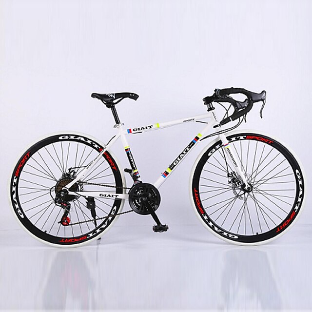  Väg Cykel Cykelsport 21 Hastighet 26 tum / 700CC SHIMANO TX30 Dubbel skivbroms Springergaffel Hardtail-ram Vanlig Kol