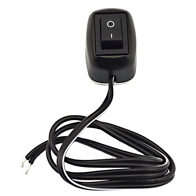  jtron automoción adhesivas simple interruptor / de doble cara / líneas gruesas - negro