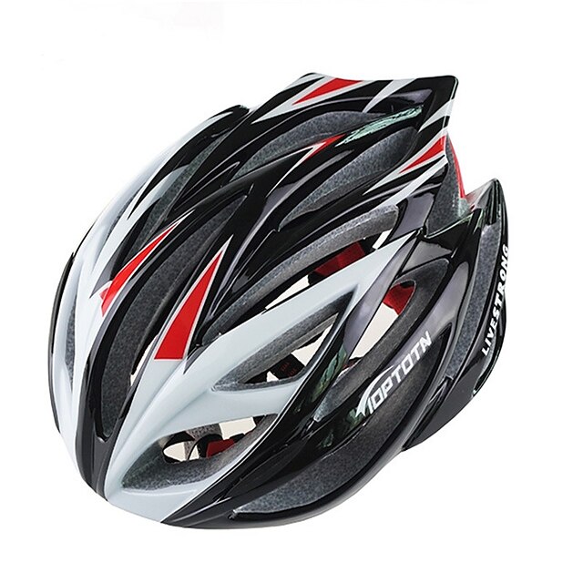  Adults Bike Helmet 21 Vents Impact Resistant Lightweight Adjustable Fit EPS PC Sports Mountain Bike / MTB Cycling / Bike Recreational Cycling - Red Blue Black / Silver / Ventilation