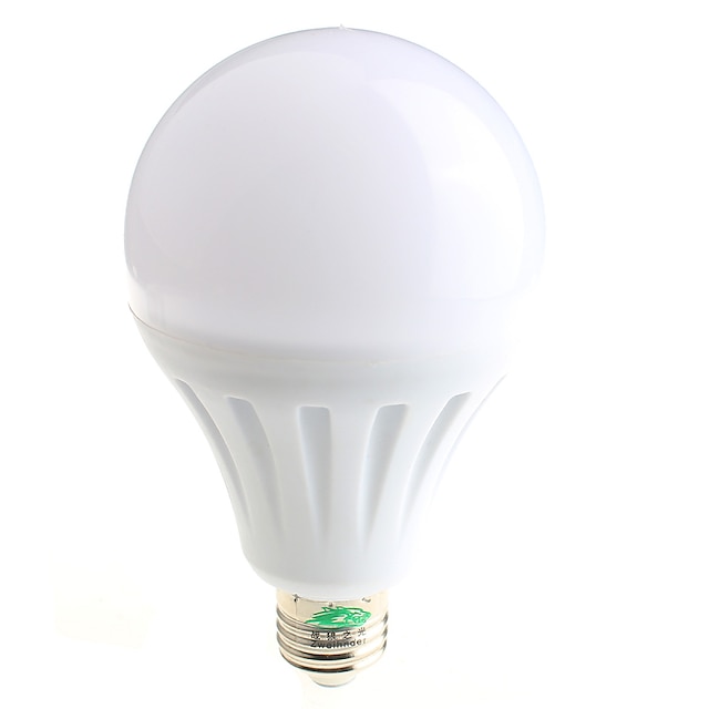  15W E26/E27 LED-globepærer A60(A19) 28 SMD 5730 1200lumens lm Varm hvit / Naturlig hvit Dekorativ AC 85-265 V 1 stk.