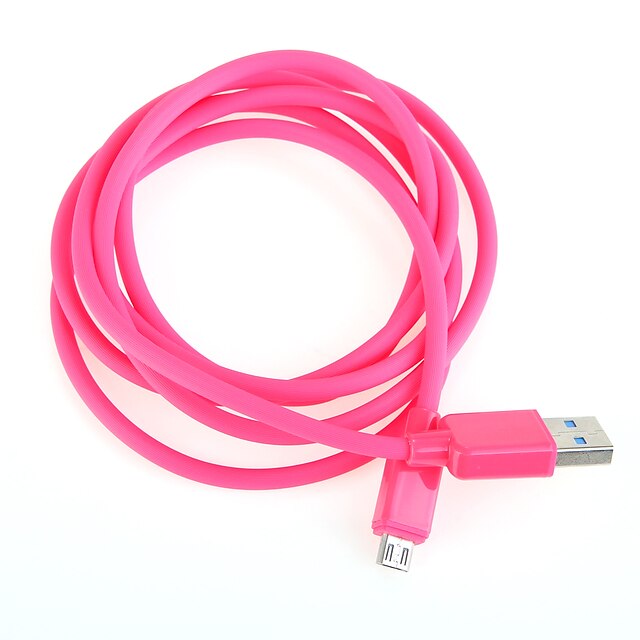  USB 2.0 Cable 1m-1.99m / 3ft-6ft Aluminum USB Cable Adapter For Samsung