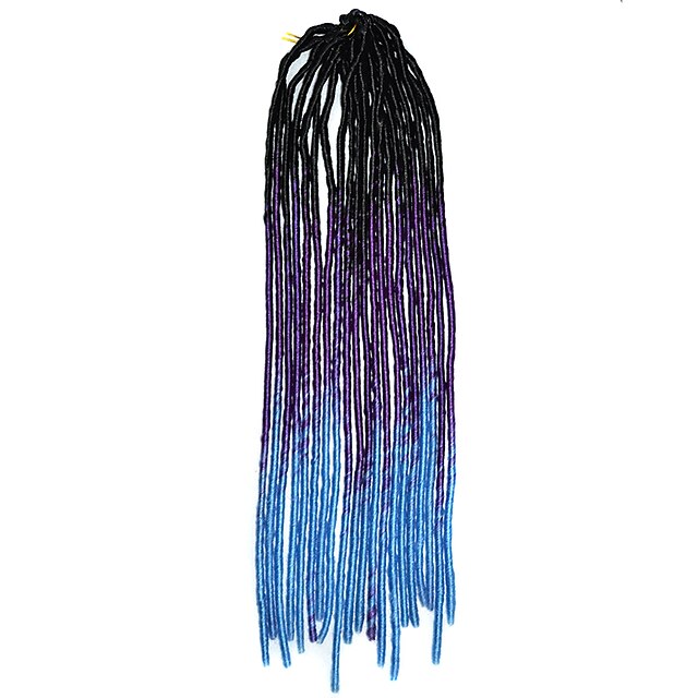  Cabelo para Trançar Crochê Dreadlocks Dreadlocks / Faux Locs 100% cabelo kanekalon 1 Tranças de cabelo