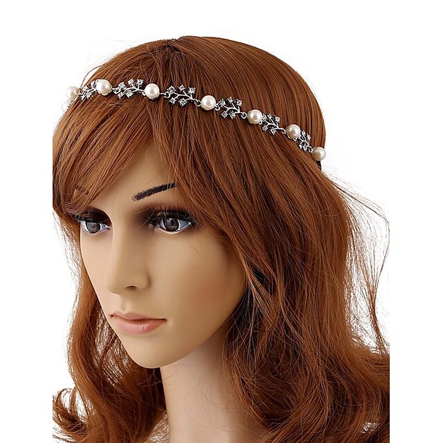  Künstliche Perle / Aleación Stirnbänder mit 1 Hochzeit / Besondere Anlässe Kopfschmuck