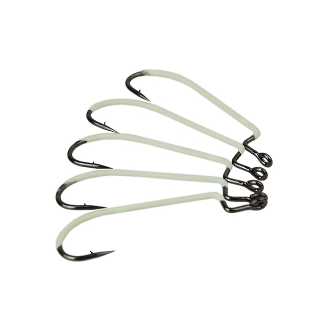  10 pcs Lumineux Bass Truite Brochet Pêche en mer Pêche aux spinnerbaits Pêche aux jigs Métal / Pêche d'eau douce / Pêche de la perche / Pêche au leurre / Pêche générale