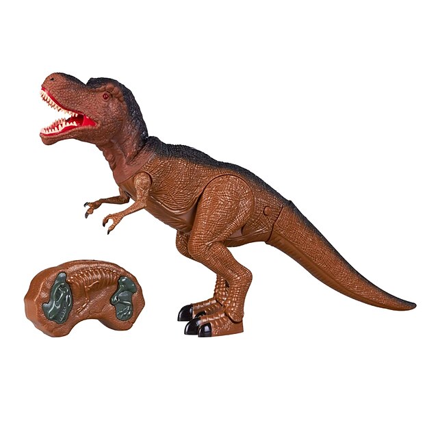  Actionfigurer Modellsett Dinosaur Fjernkontroll Originale Elektrisk Plast Fantasifull lek, strømpe, gode bursdagsgaver til favoritter til fest Gutt Jente