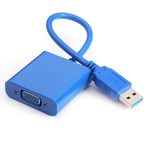  USB 3.0-HDMI-Kabel (blau)