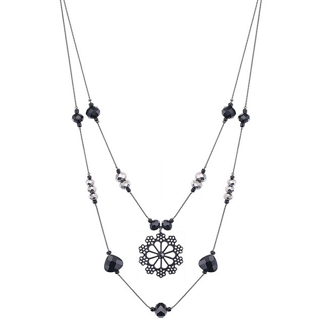  LGSP Women's Alloy Necklace Daily Acrylic-61161041