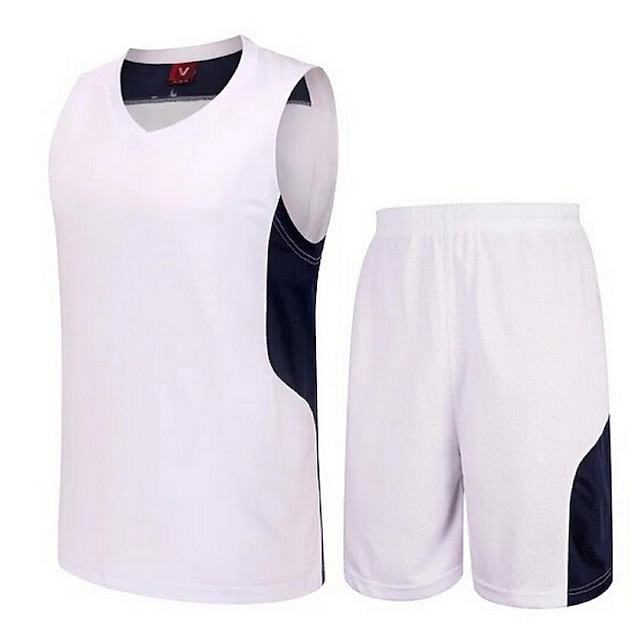  Men's Sleeveless Leisure Sports / Badminton / Basketball / Running Clothing Sets / Quick Dry /