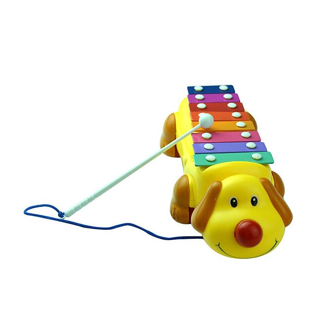  amarelo de piano batida oitava criança de plástico para crianças com menos de 3 brinquedo instrumentos musicais