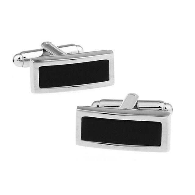  Silver Cufflinks Alloy Work / Casual Men's Costume Jewelry For