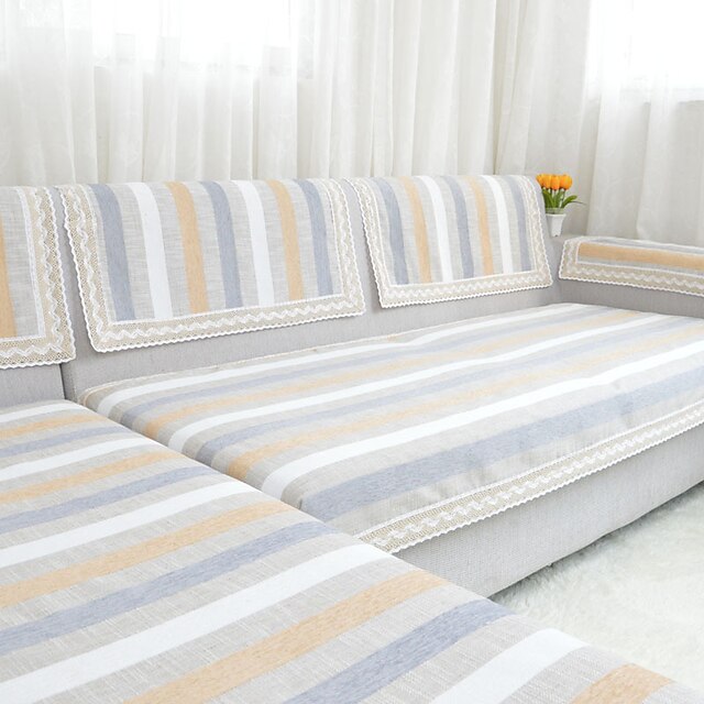  Housse de Sofa , Mélange de Polyester & Coton Type de tissu Literie