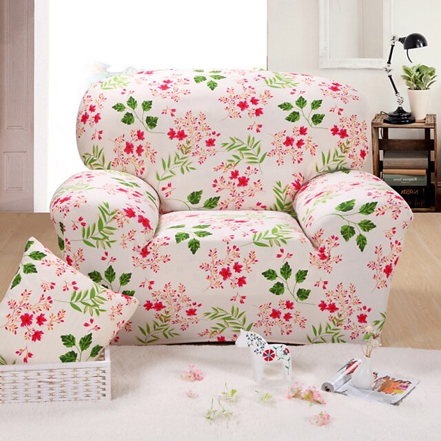  غطاء أريكة الأزهار النباتية الطباعة 65% رايون 35% بوليستر الأغلفة