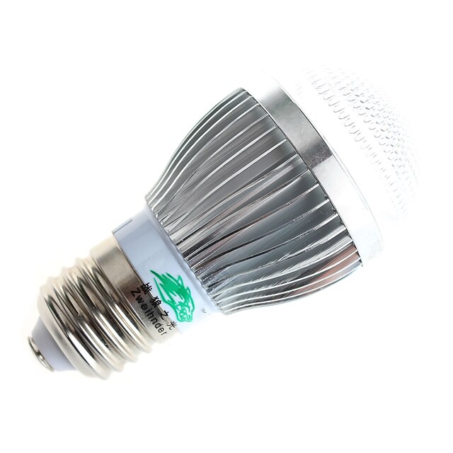  3W E26/E27 LED-bollampen A60 (A19) 10 COB 280lumens lm Warm wit / Natuurlijk wit Decoratief AC 100-240 V 1 stuks