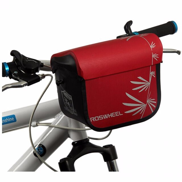  ROSWHEEL 3 L Kormánytáska Válltáska Párásodás gátló Vízálló cipzár Viselhető Kerékpáros táska TPU 600D Ripstop Kerékpáros táska Kerékpáros táska Kerékpározás / Kerékpár