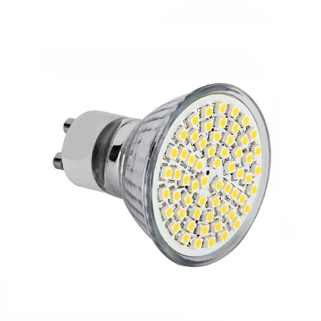  1 τεμ 3.5 W LED Σποτάκια 300-350 lm GU10 GU5.3(MR16) E26 / E27 MR16 60 LED χάντρες SMD 2835 Διακοσμητικό Θερμό Λευκό Ψυχρό Λευκό 220-240 V 12 V 110-130 V