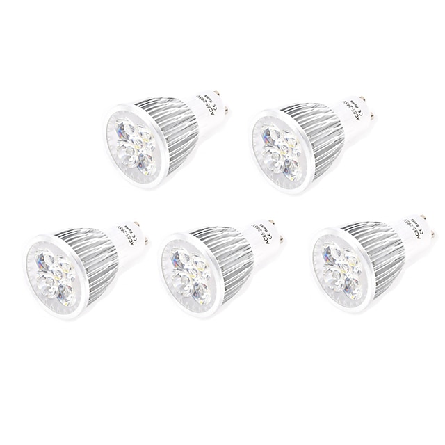  5pcs 7 W LED szpotlámpák 700 lm GU10 E26 / E27 5 LED gyöngyök Nagyteljesítményű LED Dekoratív Meleg fehér Hideg fehér 85-265 V / 5 db. / CE