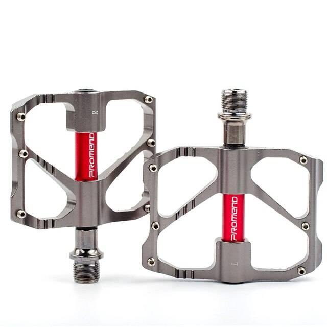  Pedale Praktisch 3 Auflagerung Aluminiumlegierung Stahl für Radsport Rennrad Radsport / Fahhrad Damen Schwarz