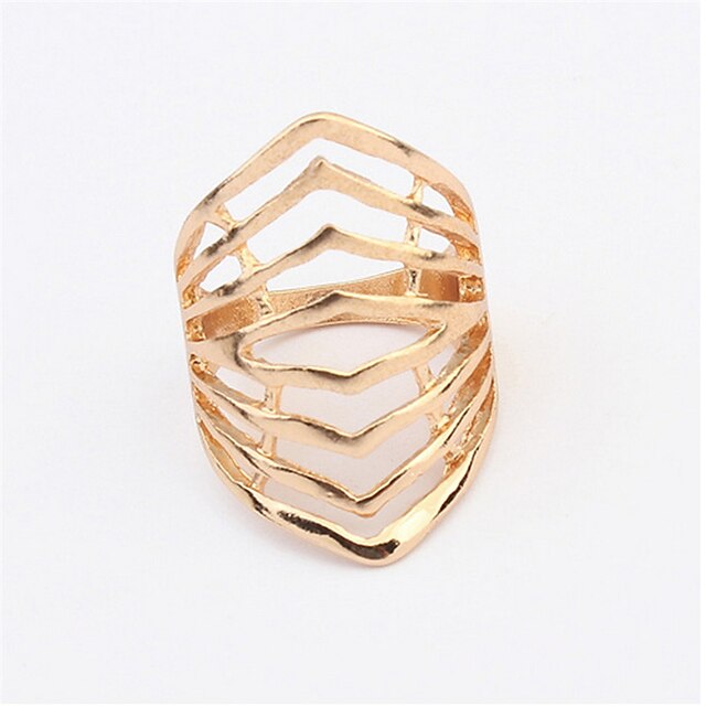  Novo design moda luxo 18k rosa banhado a ouro anel multicamada anéis genuínos para mulheres homem