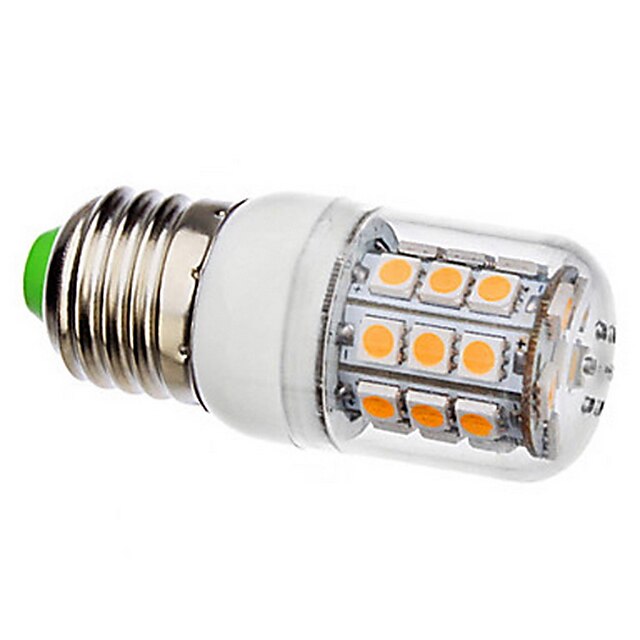  3.5 W LED kukorica izzók 250-300 lm E14 G9 E26 / E27 T 30 LED gyöngyök SMD 5050 Meleg fehér Hideg fehér 220-240 V 110-130 V