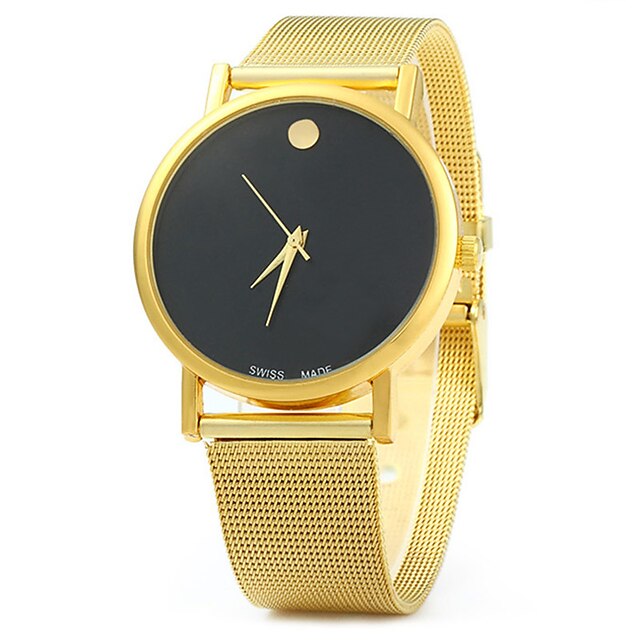  Damen Modeuhr Armbanduhren für den Alltag Quartz Schlussverkauf Legierung Band Charme Gold