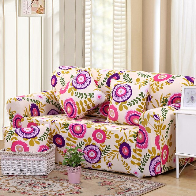  Wie im Bild Stretch Modern Sofa Abdeckung , Polyester Gewebe-Art slipcovers