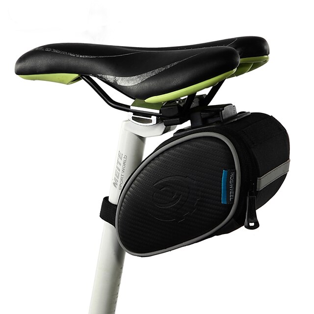  ROSWHEEL 1.6 L Fahrrad-Sattel-Beutel Multifunktions tragbar Stoßfest Fahrradtasche Stoff Terylen Tasche für das Rad Fahrradtasche Radsport / Fahhrad