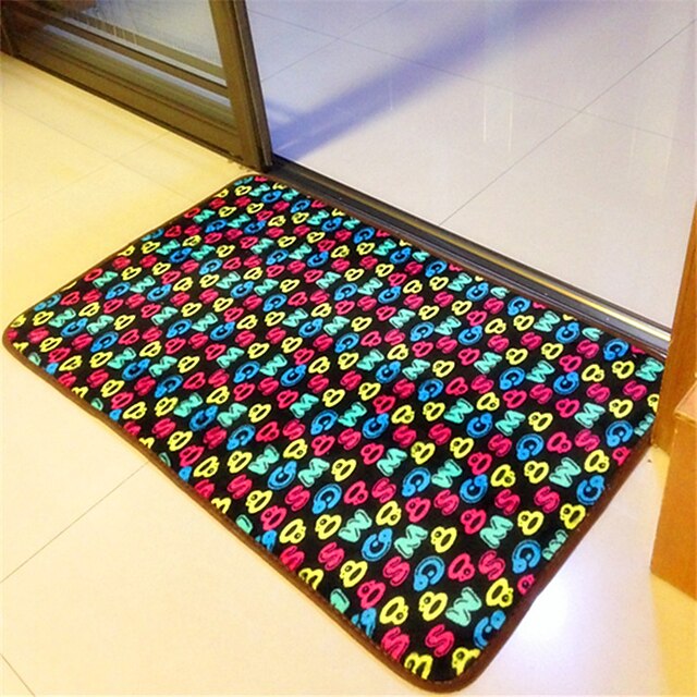  Tapis Anti-Dérapants Polyester-