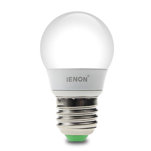  IENON® 3 W LED Globe Bulbs 210-240 lm E26 / E27 G60 6 LED Beads SMD Decorative Warm White Cold White 100-240 V / 1 pc / RoHS / GS