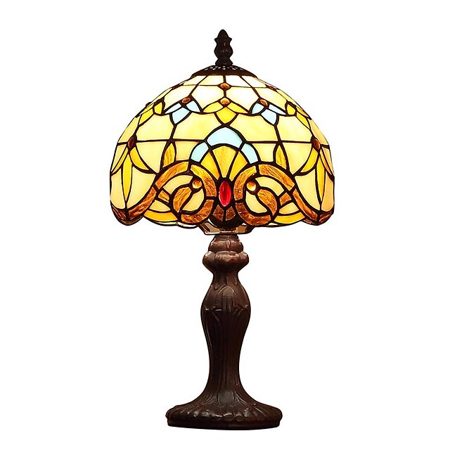  Lampe de Table Protection des Yeux Tiffany Pour Métal 110-120V / 220-240V