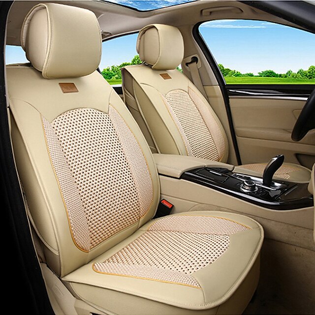 luxo tampa de assento do carro 3d acessos universais assento protetor de assento cobre um conjunto