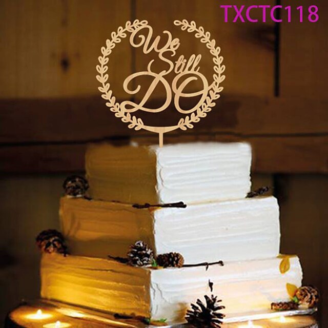  Cake Topper Butterfly Theme Monogram Resin Wedding with 1 pcs OPP