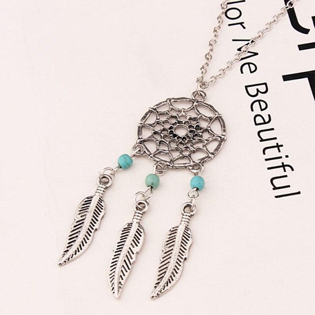  Women's Pendant Necklace Alloy Golden Silver Necklace Jewelry For Party Casual
