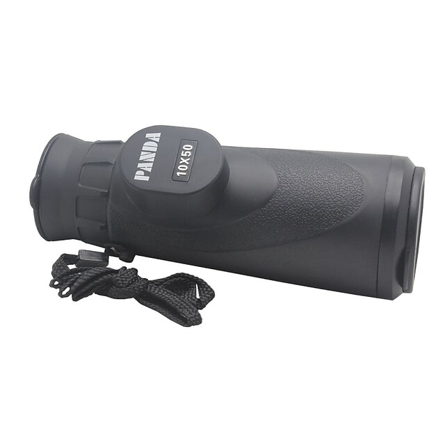  PANDA 10 X 50 mm Monoculaire Haute Définition Haut voltage Télescope Multi-traitées Plastique Fibre de verre / Chasse / Observation d'Oiseaux / Télémètre / Espace / Astronomie / Vision nocturne