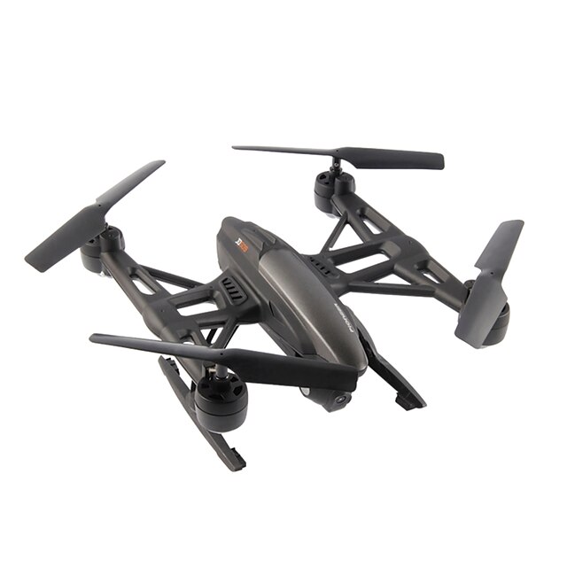 RC Drone JINXINGDA 509W 4CH 6 Eixos 2.4G 0.3MP Quadcópero com CR FPV / Retorno Com 1 Botão / Auto-Decolagem Quadcóptero RC / Controle Remoto / Modo Espelho Inteligente / Vôo Invertido 360° / Flutuar
