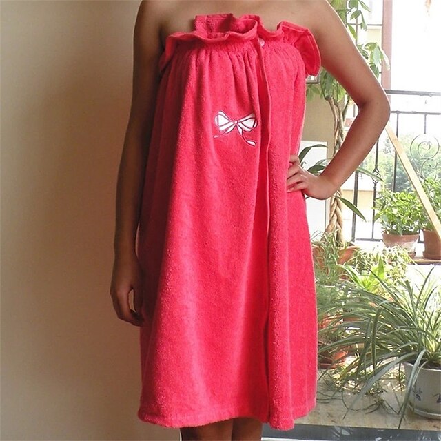  Well Designed Multicolor Solid Bath Towel Skirt