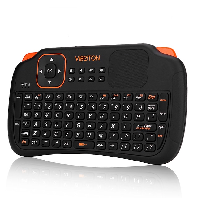  Mini 2.4G fliegen Gaming-Maus der Luft drahtlose Tastatur-Fernbedienung für PC-Laptop-Desktop mit Touchpad