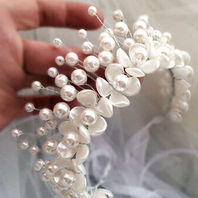  laiton imitation perle tiaras bandeau classique style féminin