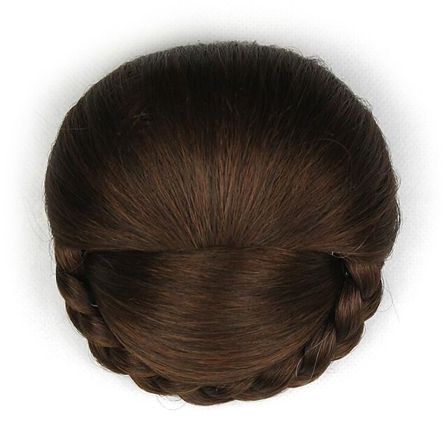  Braun Klassisch Schick & Modern Haarknoten Updo Gute Qualität Chignons/Haarknoten Synthetische Haare Haarstück Haar-Verlängerung
