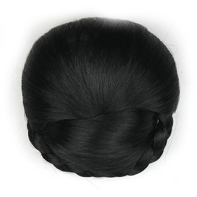  crépus bouclés perruques chignons mode noir cheveux humains de capless 2