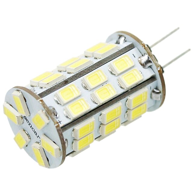  SENCART 4W 300-350lm G4 Becuri LED Bi-pin T 42 LED-uri de margele SMD 5630 Decorativ Alb Cald / Alb Rece / Roșu 12V / 1 bc / RoHs