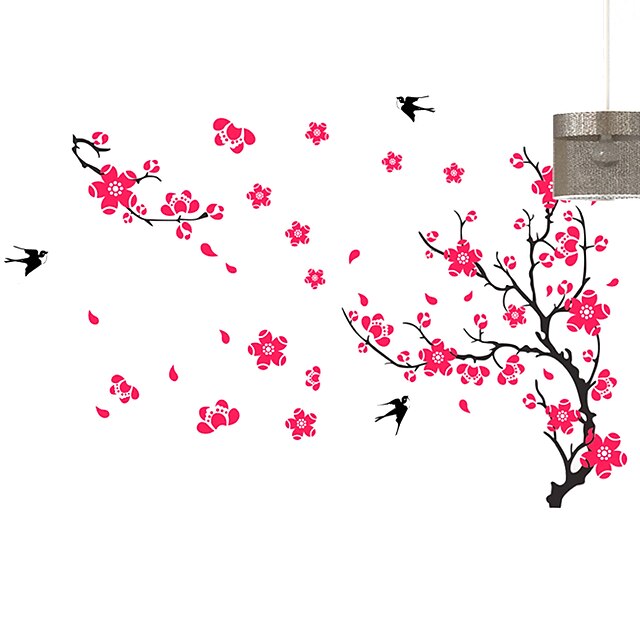  Decorative Wall Stickers - Plane Wall Stickers Landscape / Animals Living Room / Bedroom / Dining Room / Removable