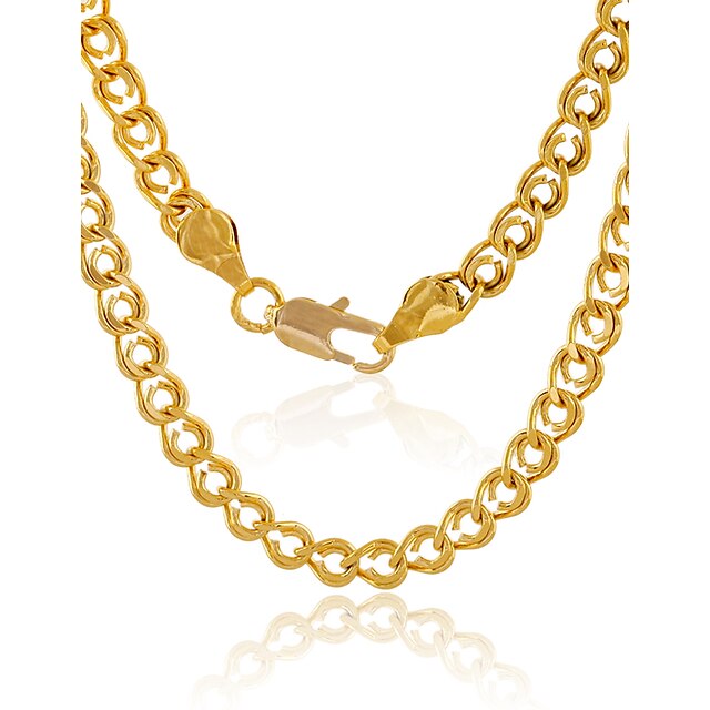  Ketten - vergoldet Retro, Modisch Gold Modische Halsketten Für Weihnachts Geschenke, Hochzeit, Party