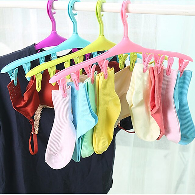  Travel Plastic, Hangers Underwear Cloth Laundry