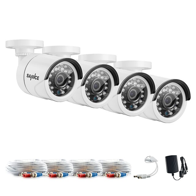  sctce ® 1080 * 720 act מקורה cctv חוצות מצלמה ir לחתוך ערכות עמידות הביתה מערכת הביטחון ערכות