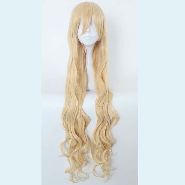  Synthetische Perücken Perücken Wellen Wellen Perücke Blond Synthetische Haare Damen Blond
