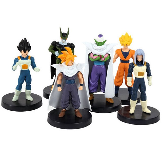  Anime Action Figures Inspired by Dragon Ball Son Goku Engineering Plastics CM Model Toys Doll Toy Men's