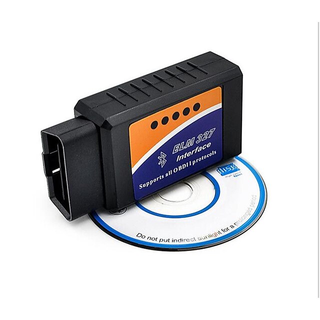  Bluetooth Bluetooth OBD2 V2.1 ELM327 Vehicle Detector Vehicle Fuel Consumption Meter