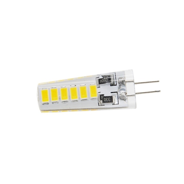  LED betűzős izzók 400 lm G4 T 12 LED gyöngyök SMD 5730 Vízálló Meleg fehér Hideg fehér 12 V / 1 db. / RoHs
